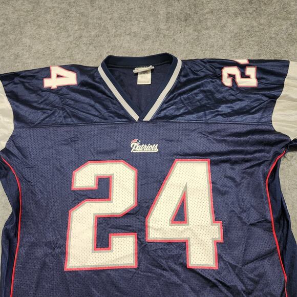 VTG Ty Law New England Patriots Puma Mens XL NFL Football Jersey USA Made - Picture 9 of 13